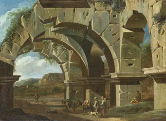 Eine römische Ruine